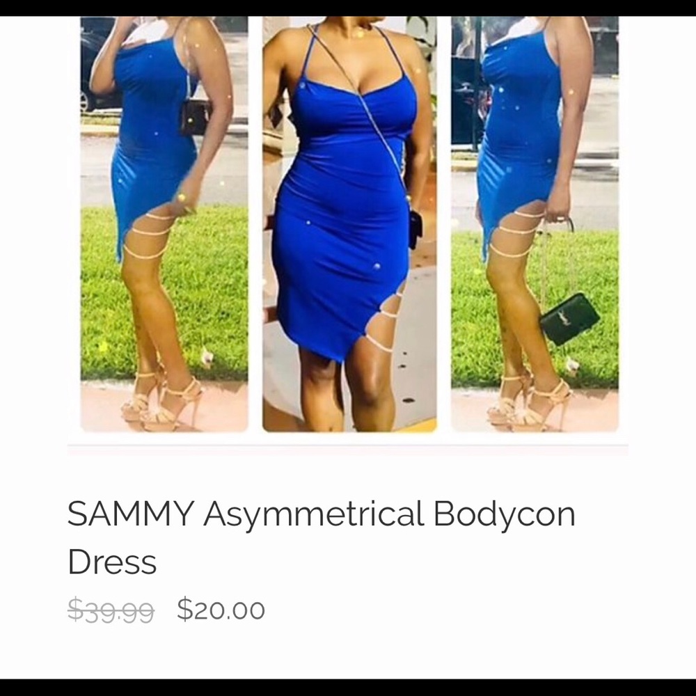 Asymmetrical dress
